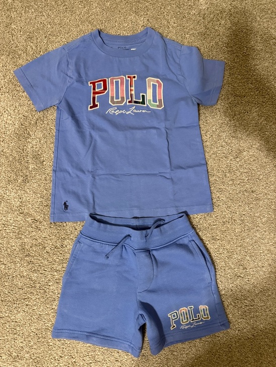 Polo Ralph Lauren Other - Polo by Ralph Lauren Blue Kids POLO Tee & Shorts Set